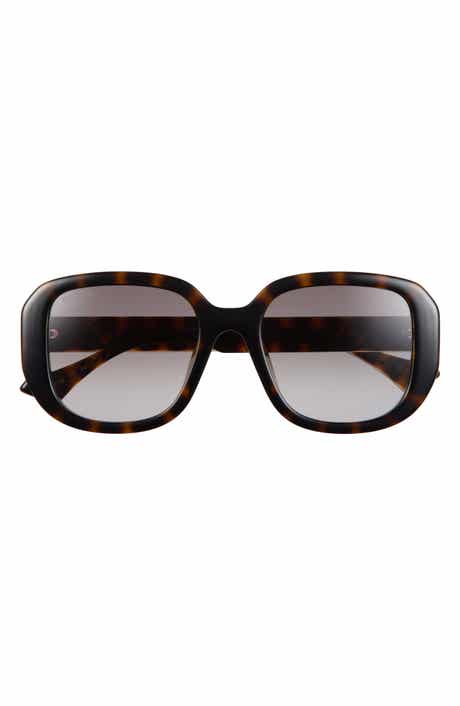 58mm Round Sunglasses