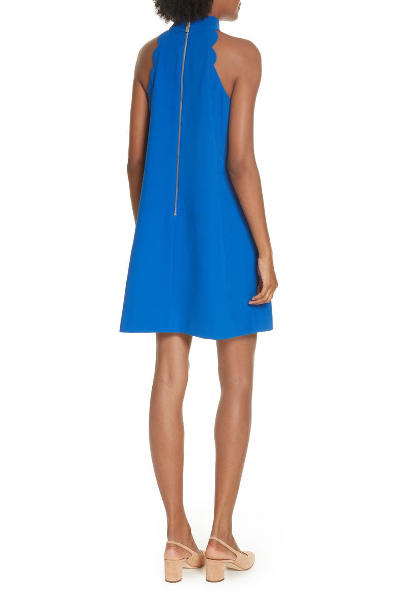 Torrii High Neck Tunic Dress, Alternate, color, MID BLUE