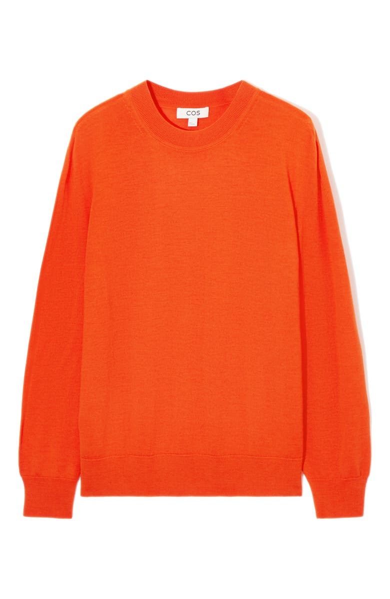 COS Merino Wool Crewneck Sweater, Alternate, color, 