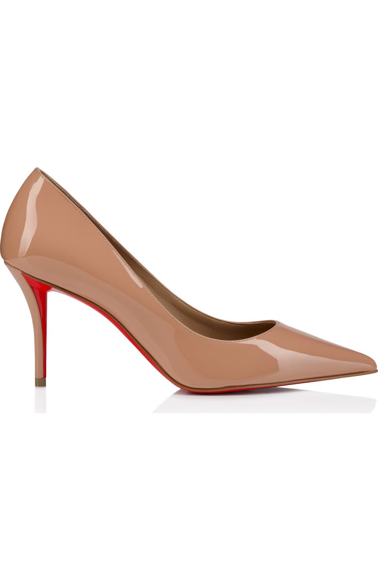 Christian Louboutin Miss Z Pointed Toe Pump, Alternate, color, Blush/ Lin Blush