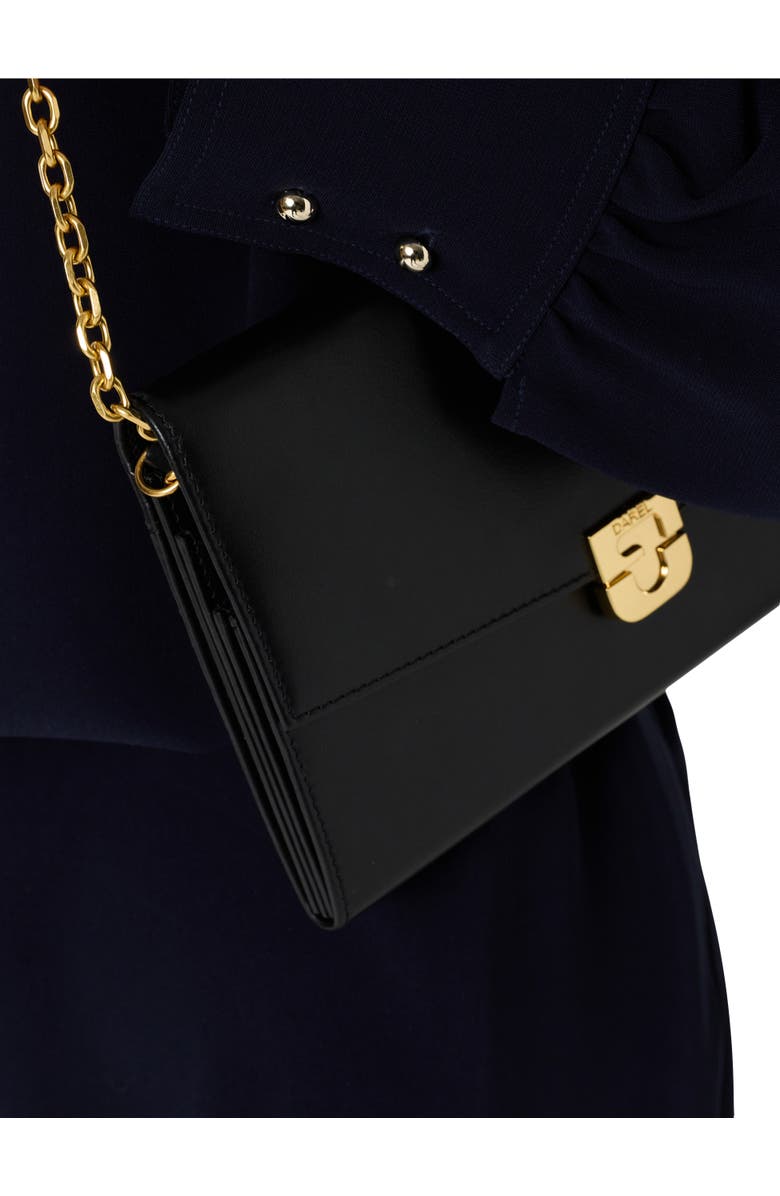 GERARD DAREL Rosine Belted Shirt Dress, Alternate, color, Navy Blue