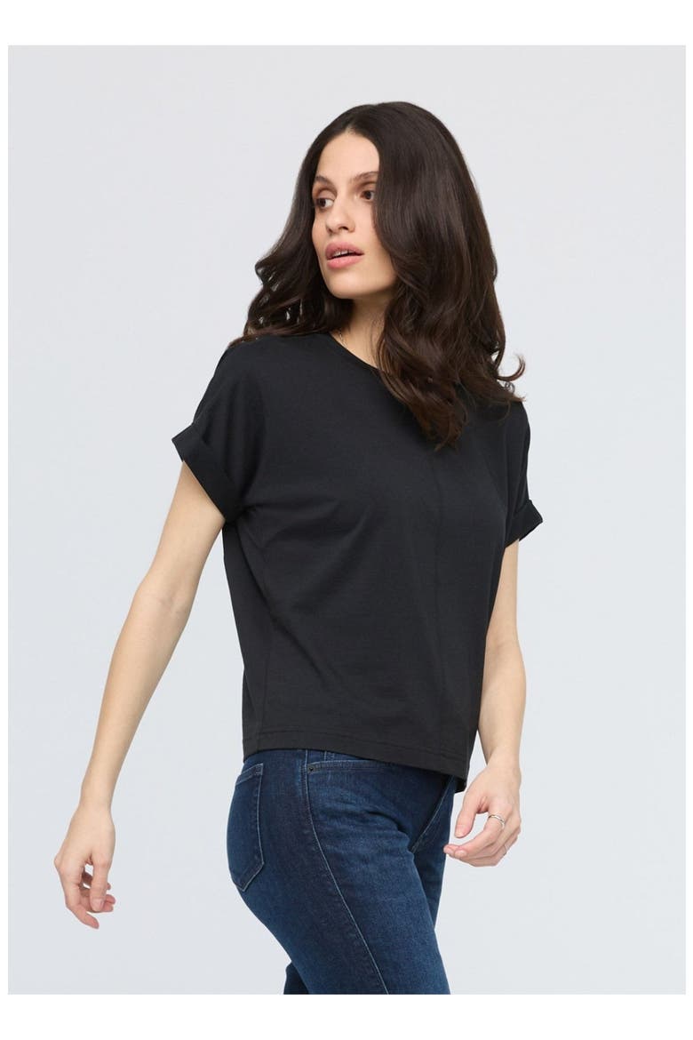 PurePima Dolman Tee, Alternate, color, Black