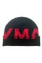 Fuzzy Logo Knit Beanie