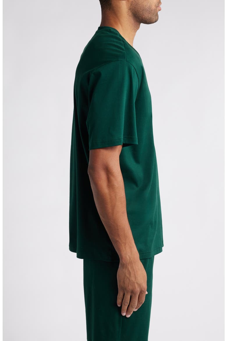 Mercerized Cotton Sleep T-Shirt, Alternate, color, MOS AGT/CN PP