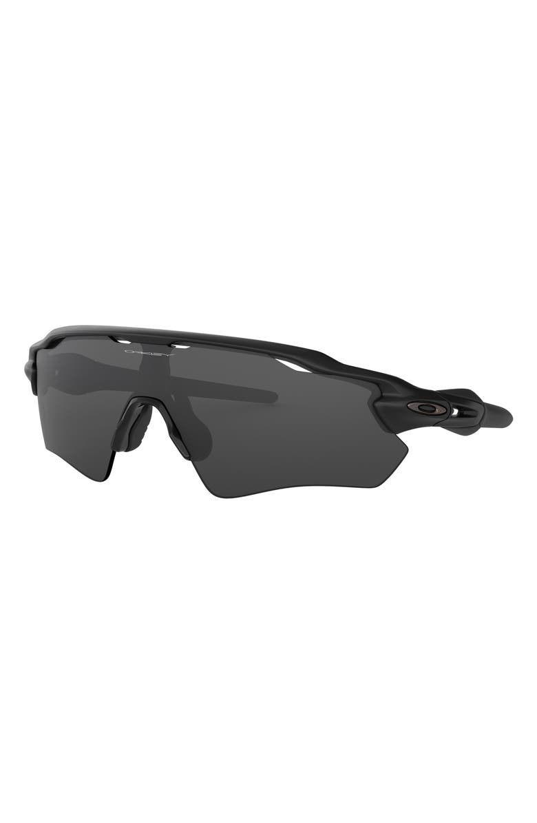 Oakley Radar<sup>®</sup> EV Path<sup>®</sup> 38mm Prizm<sup>™</sup> Wrap Shield Sunglasses, Alternate, color, Matte Black