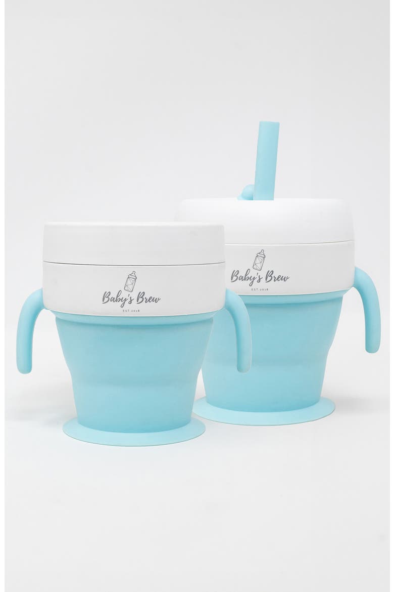 The 2-in-1 Snack & Drink Cup, Alternate, color, BLUE