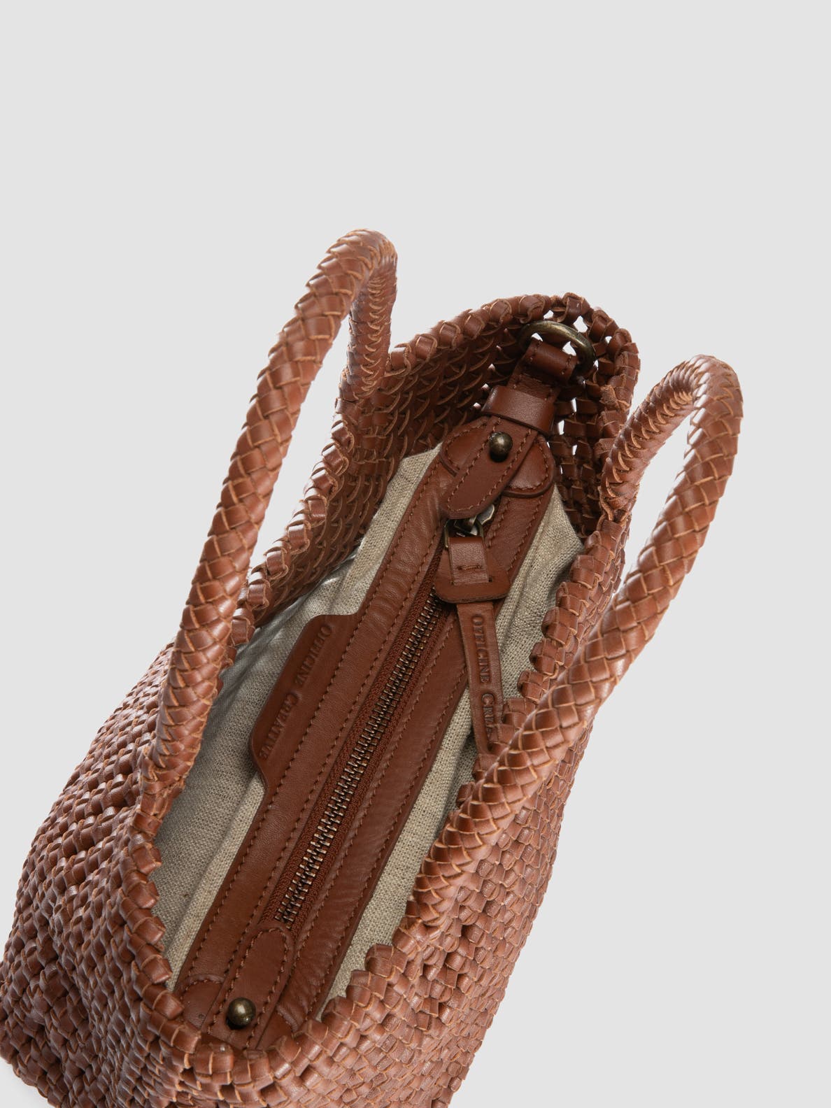 Vicky 001 Hand-Woven Mini Bag, Alternate, color, Light Brown