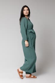 Nom Maternity Alma Nursing Jumpsuit