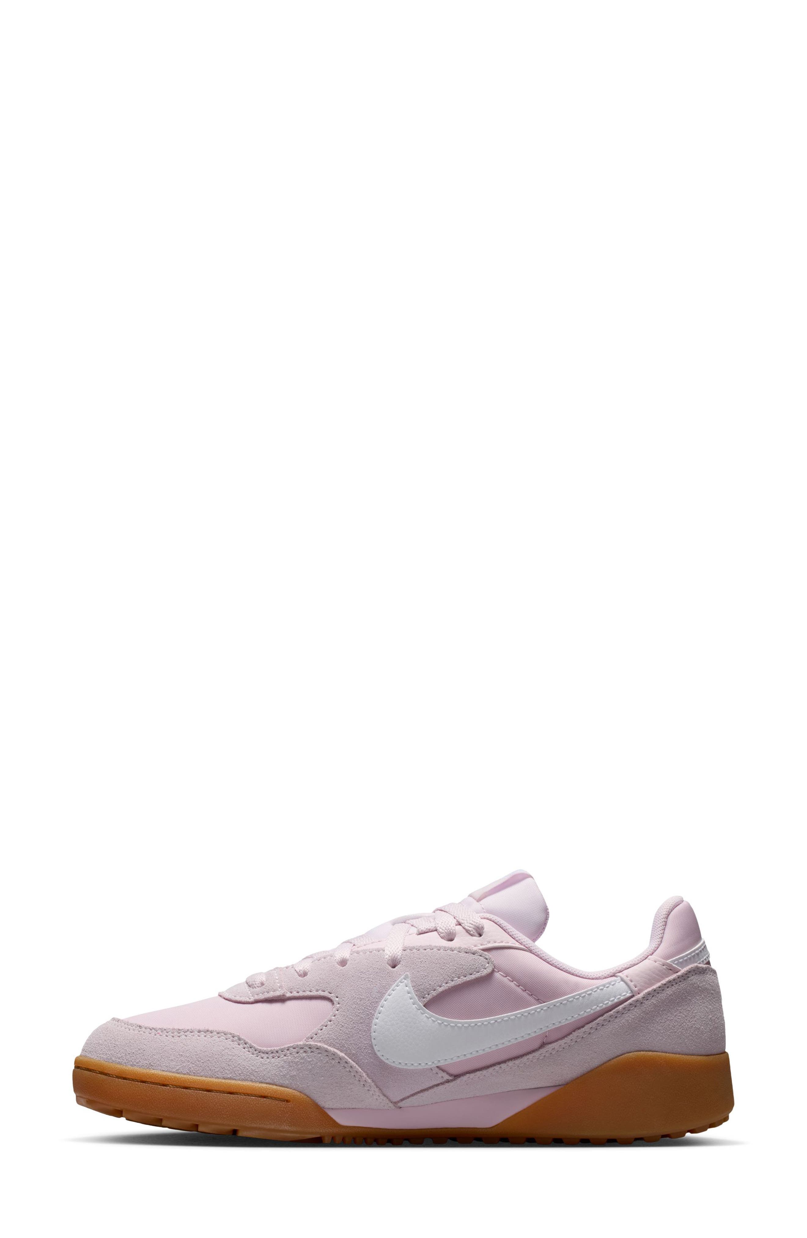 Terra Manta Suede Low Top Sneaker, Alternate, color, BLEACHED LILAC/ WHITE/ BROWN