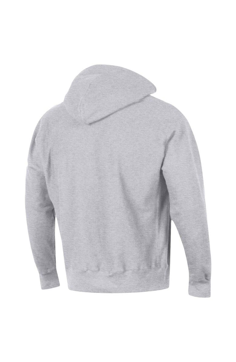 Champion Men's Champion Heathered Gray Alabama Crimson Tide Vault Logo Reverse Weave Pullover Hoodie, Alternate, color,