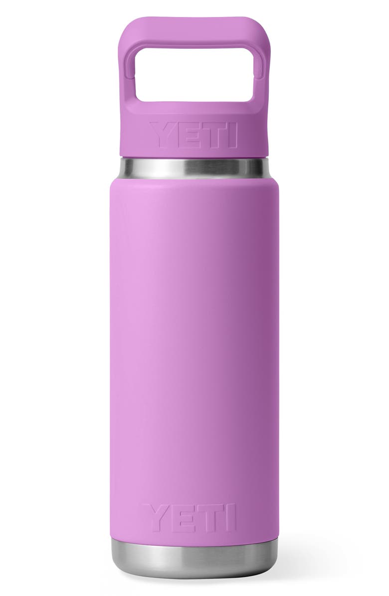 YETI Rambler 26-Ounce Straw Water Bottle, Alternate, color, Desert Bloom
