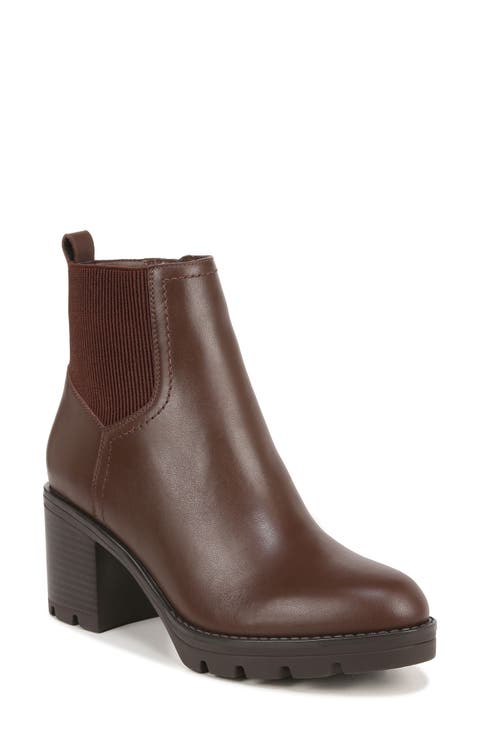 Verney Block Heel Waterproof Bootie (Women)