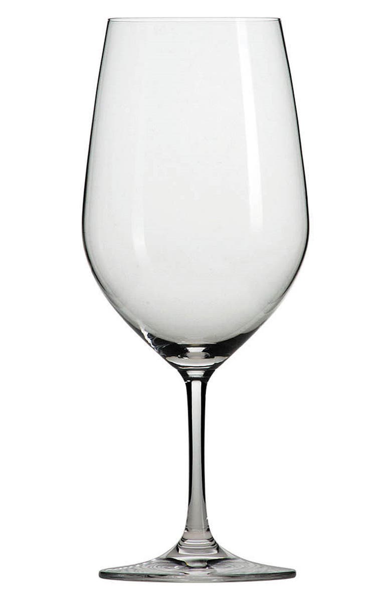 Fortessa Schott Zwiesel Set of 6 Forté Claret Goblets, Main, color, Clear