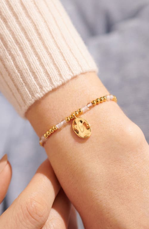 A Littles & Co. A Littles & Co Birthstone A Little April Bracelet