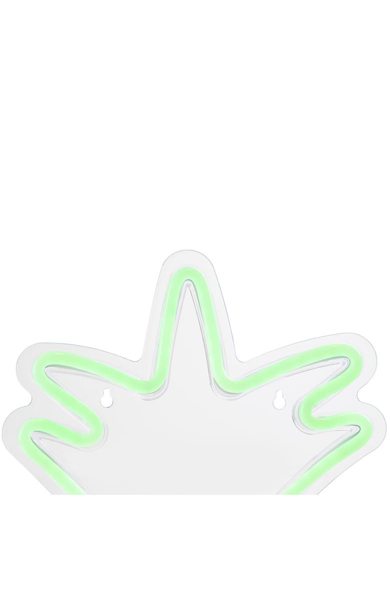 Northlight LED Pineapple Neon Lighted Wall Art - 16" - Yellow and Green, Alternate, color, Yellow