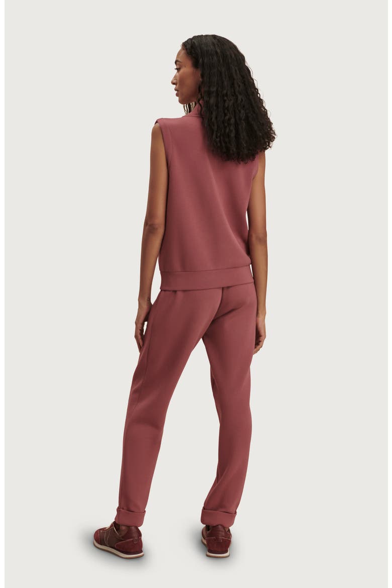 Beau Sleeveless Half Zip Top, Alternate, color, WILD RHUBARB