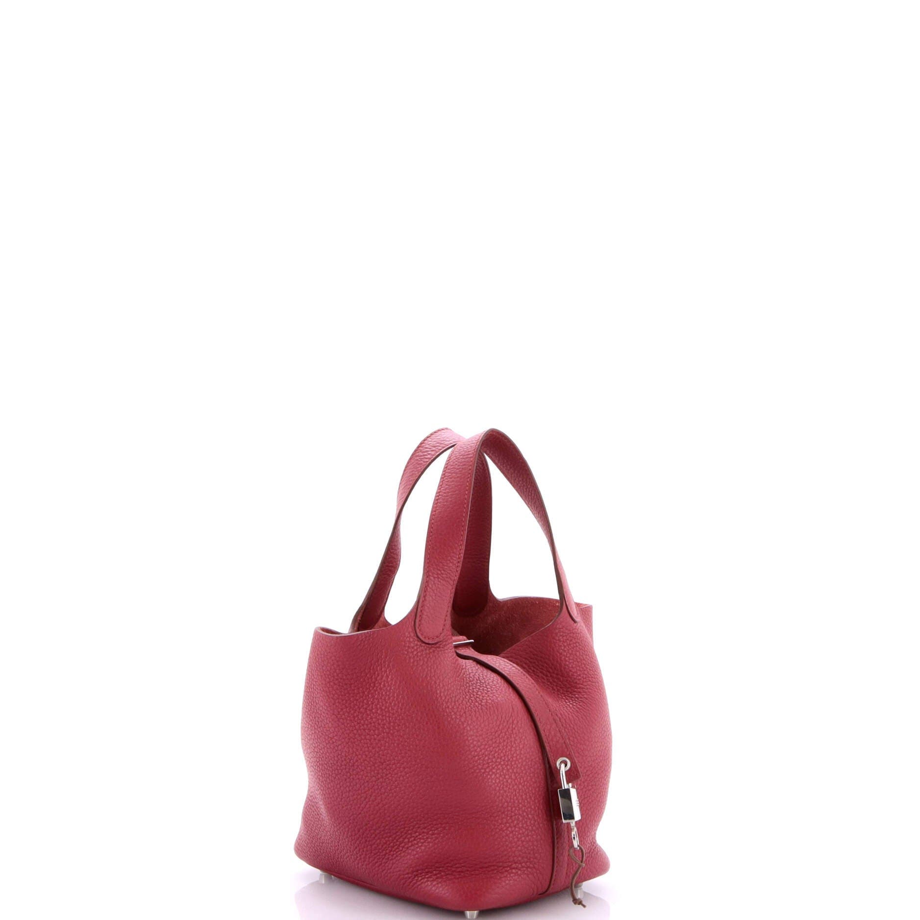 Pre-Owned Hermes Picotin Lock Bag Clemence PM, Alternate, color, 