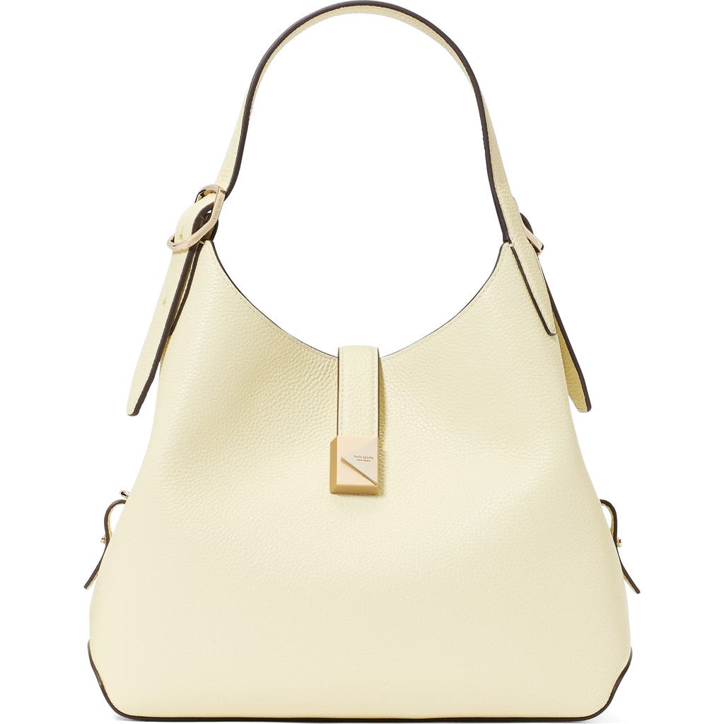 Shop Kate Spade New York Deco Pebbled Leather Shoulder Bag
