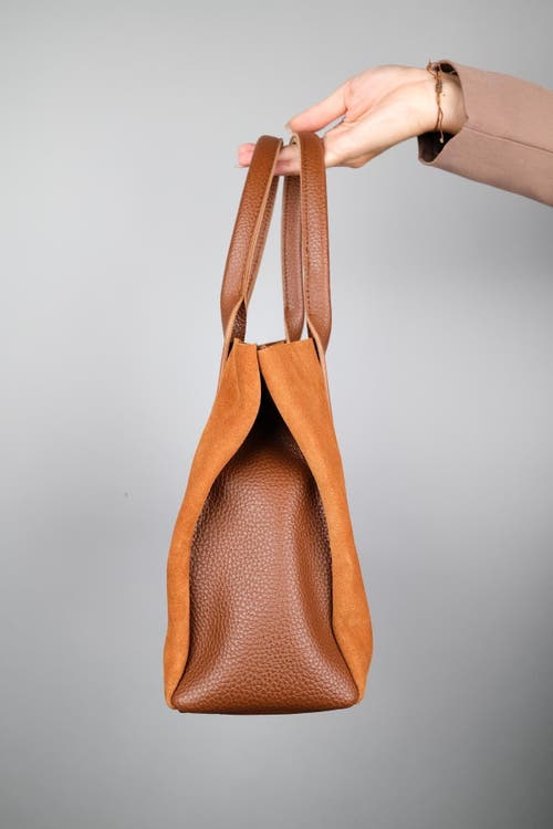 Forever & Always Shoes Thresh Leather Shoulder Bag In Brown