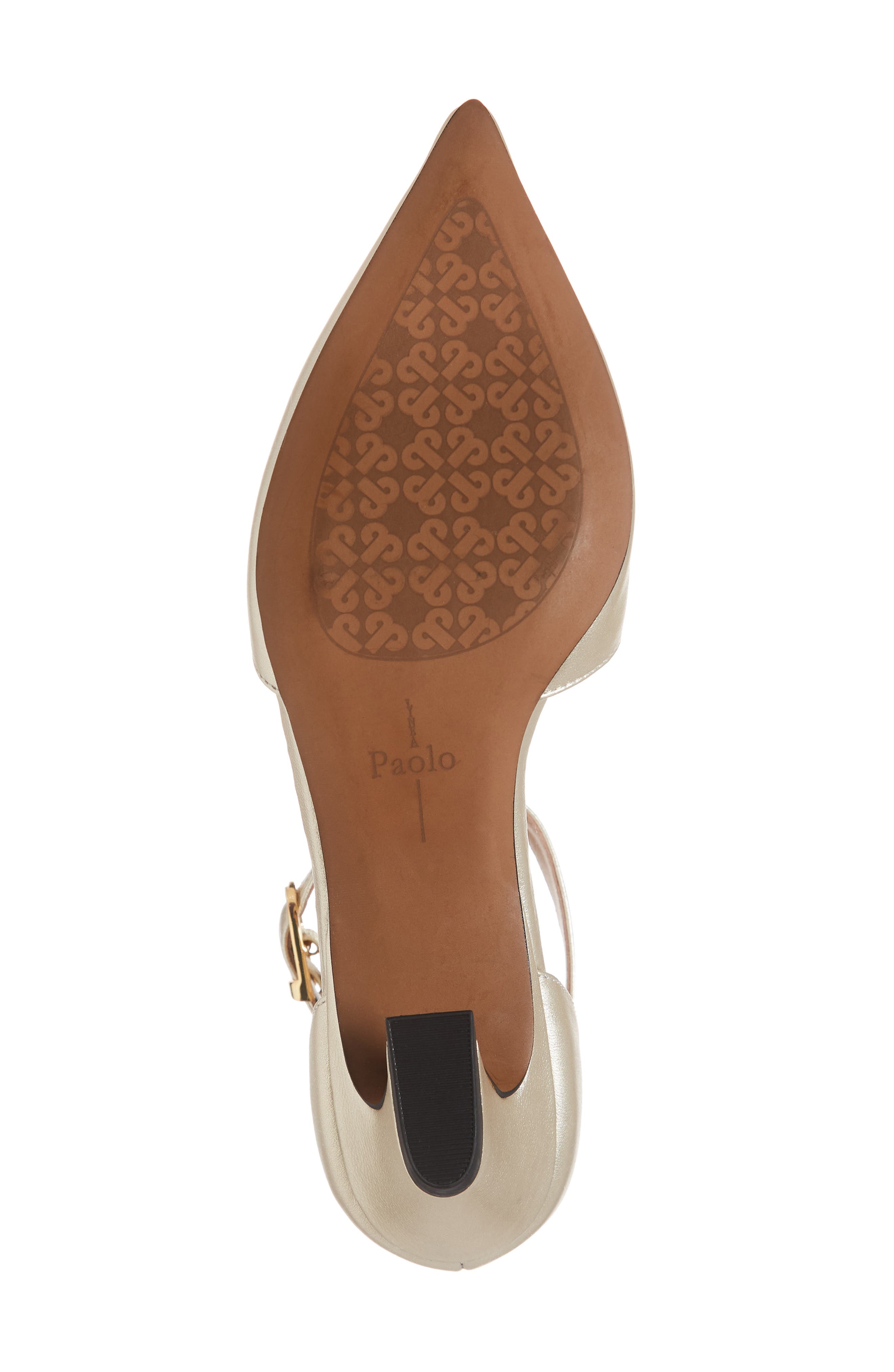Greta T-Strap Pump, Alternate, color, GOLD LEATHER