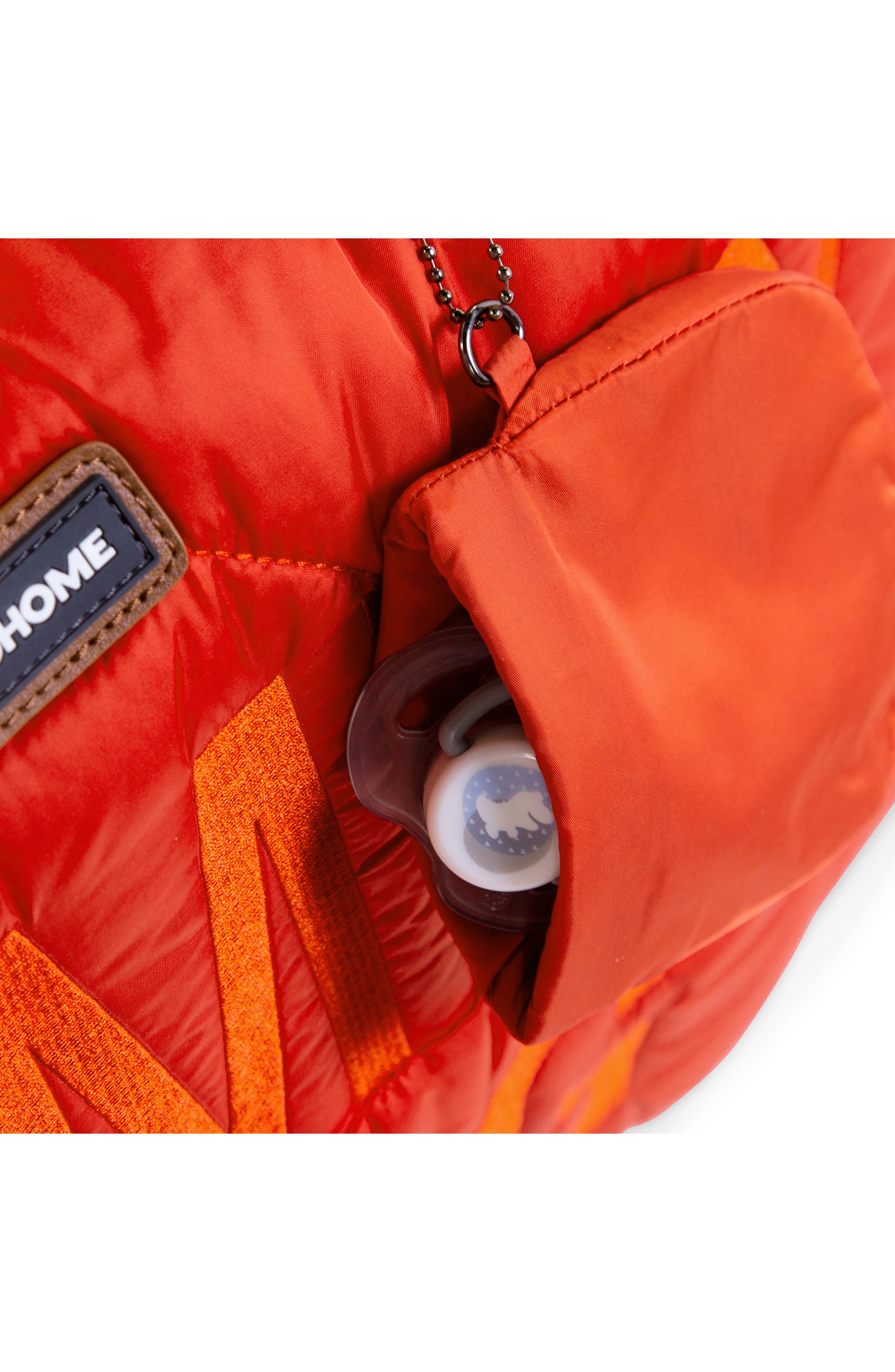 CHILDHOME XL Quilted Travel Diaper Bag, Alternate, color, Puffer Red