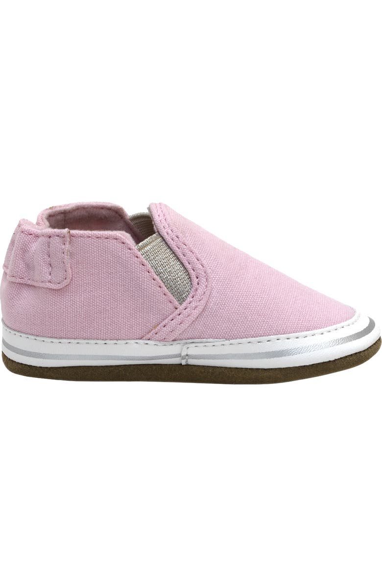 Robeez<sup>®</sup> Leah Crib Shoe, Alternate, color, Light Pink