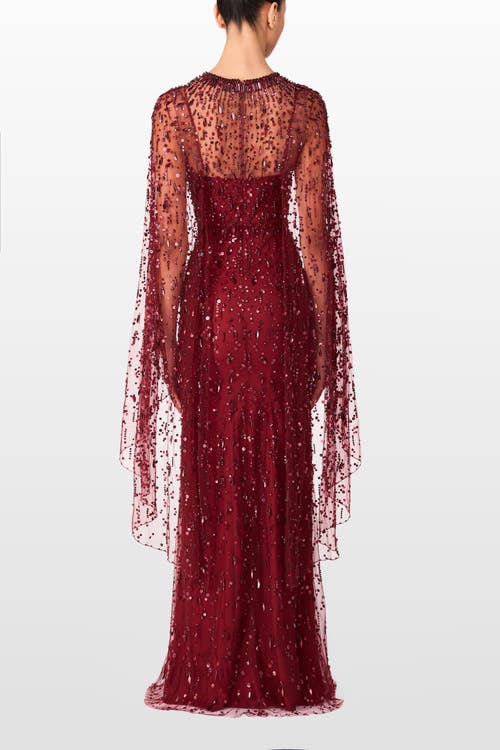 Jenny Packham Hestia Dress In Red