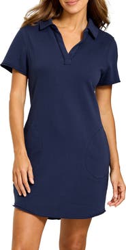 Tommy Bahama Marina Del Mar Cotton Brushed Fleece Minidress