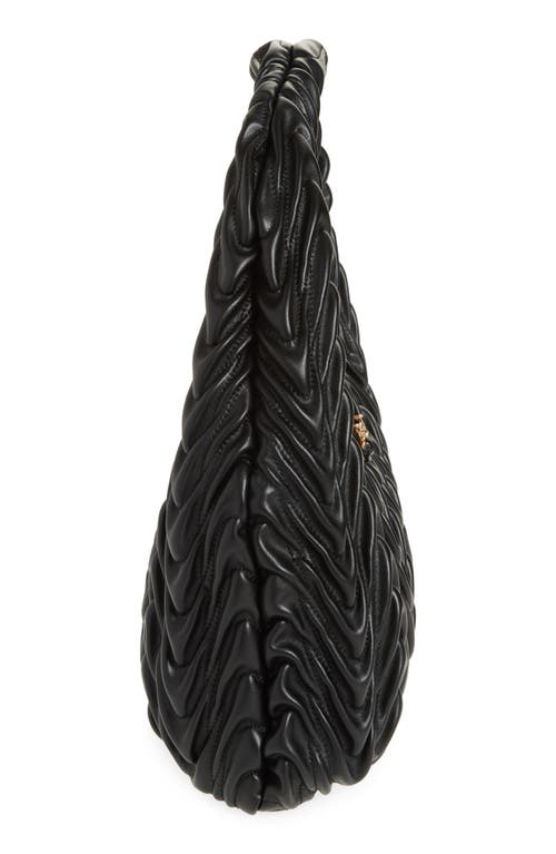 SAM EDELMAN SAM EDELMAN ARI QUILTED LEATHER HOBO BAG