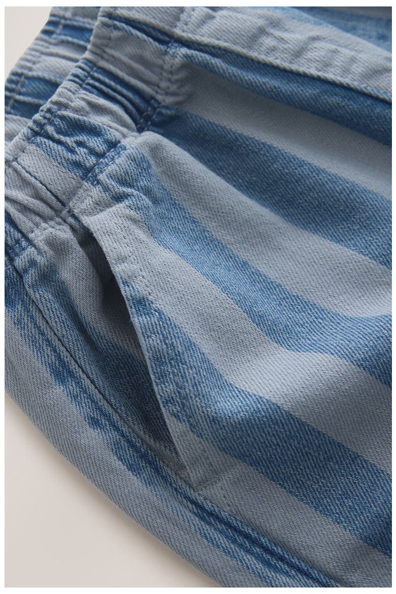 Kids' Striped Wide Leg Pants, Alternate, color, BLUE