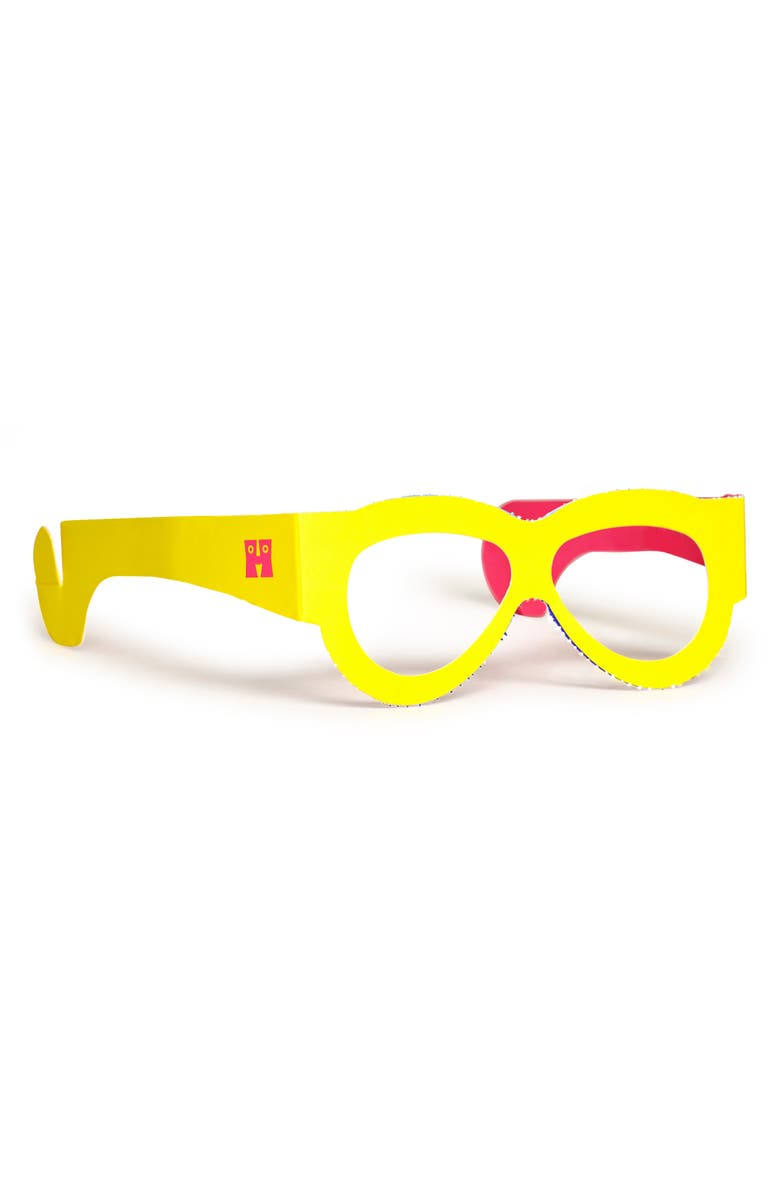 Happy Socks Kids' 3-Pack Assorted Socks & Glasses Set, Alternate, color, 