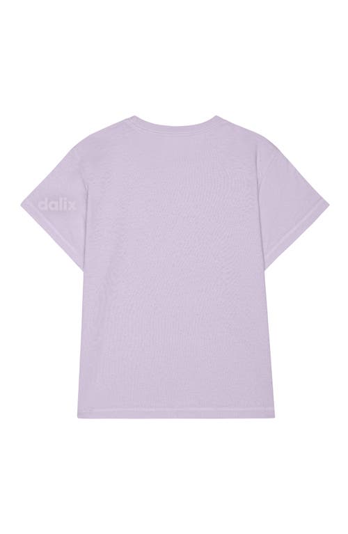 Dalix Womens Lil Cherry Lightweight High Waisted Tee In Purple