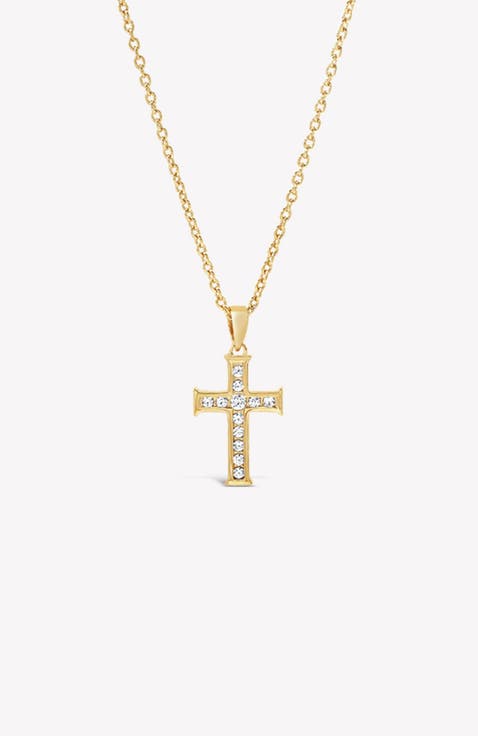Luminous Cross Pendant Necklace