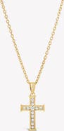 Rizen Jewelry Luminous Cross Pendant Necklace