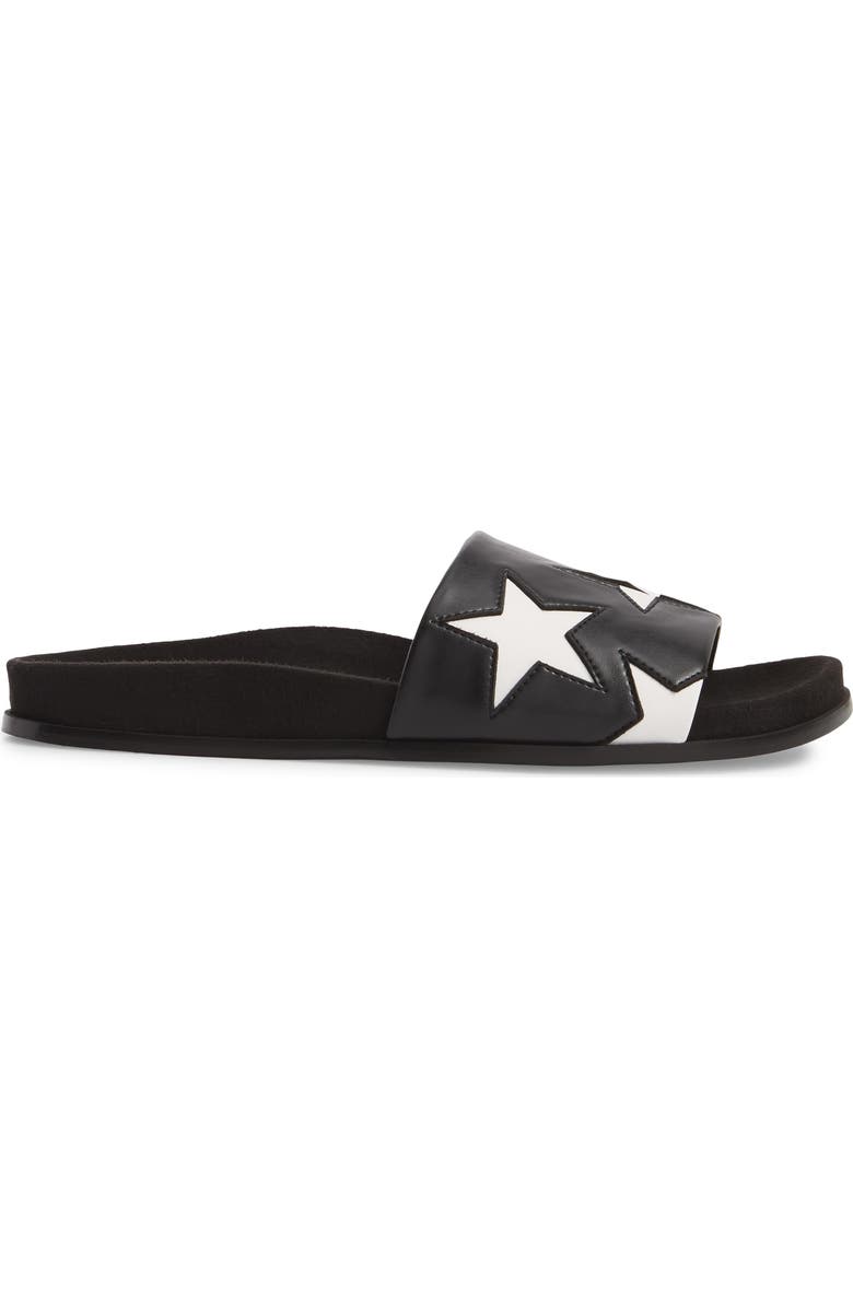 Stella McCartney Star Slide Sandal, Alternate, color,