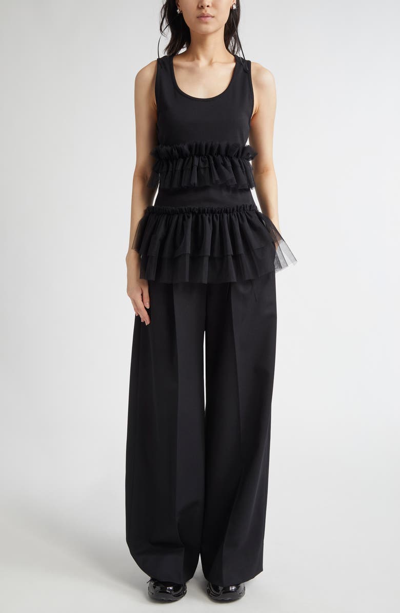 Simone Rocha Tutu Hem Tank Top, Alternate, color, 