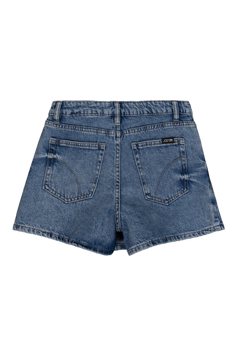 Kids' Mina Mini Denim Skort, Alternate, color, MED WASH
