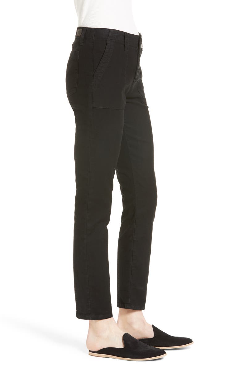 Joie Painter Cotton & Linen Pants, Alternate, color, 