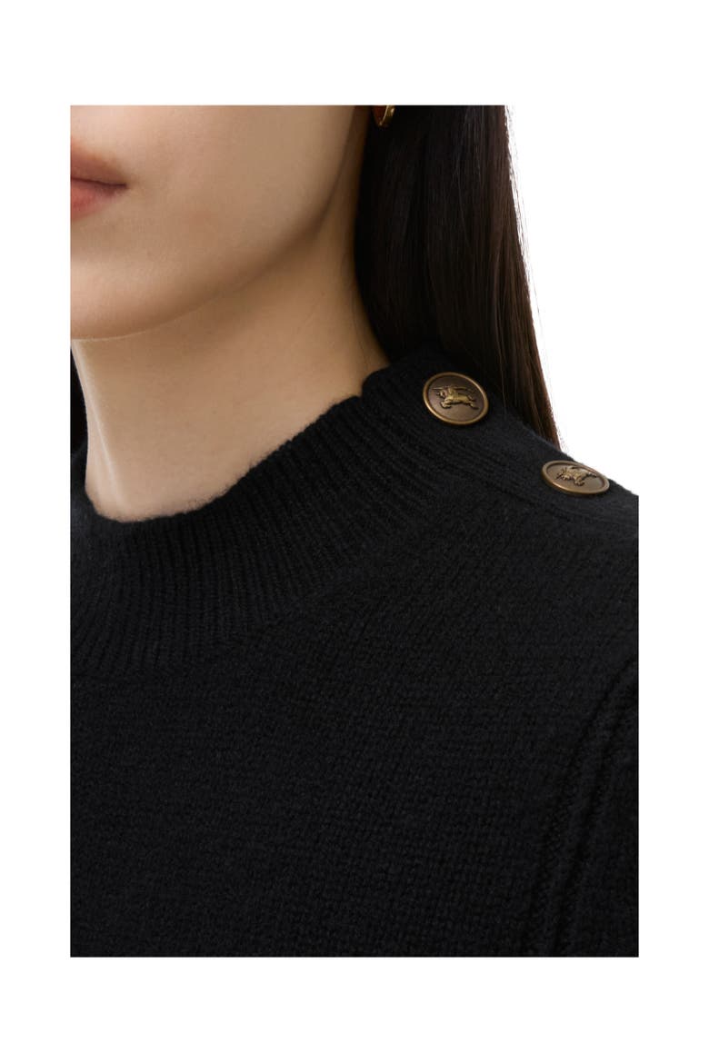 Cashmere Dress, Alternate, color, Black