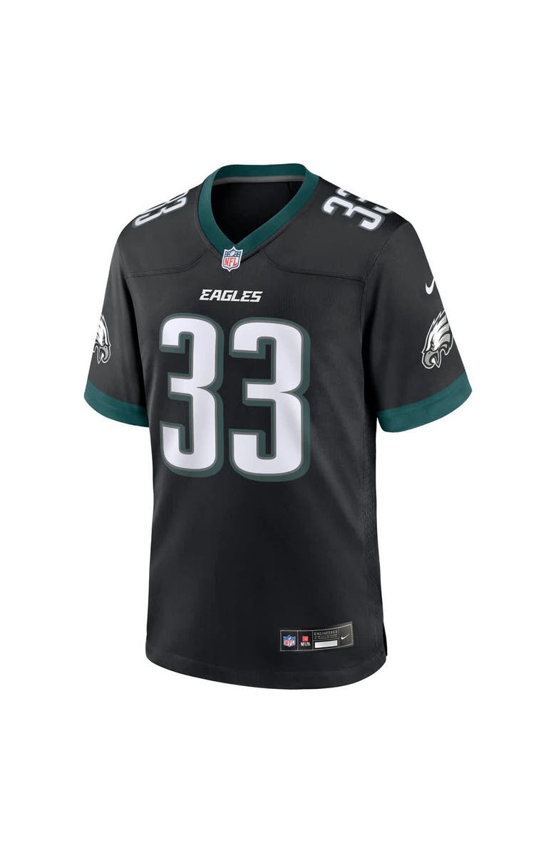Nike Men's Nike Cooper DeJean Black Philadelphia Eagles Alternate Player Game Jersey, Alternate, color, Black