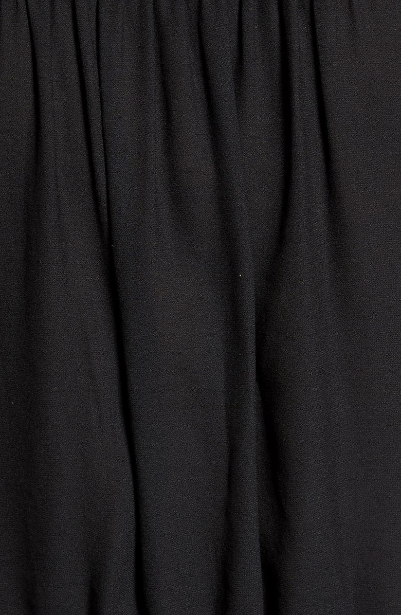 Treasure & Bond V-Neck Shirred Blouse, Alternate, color, 