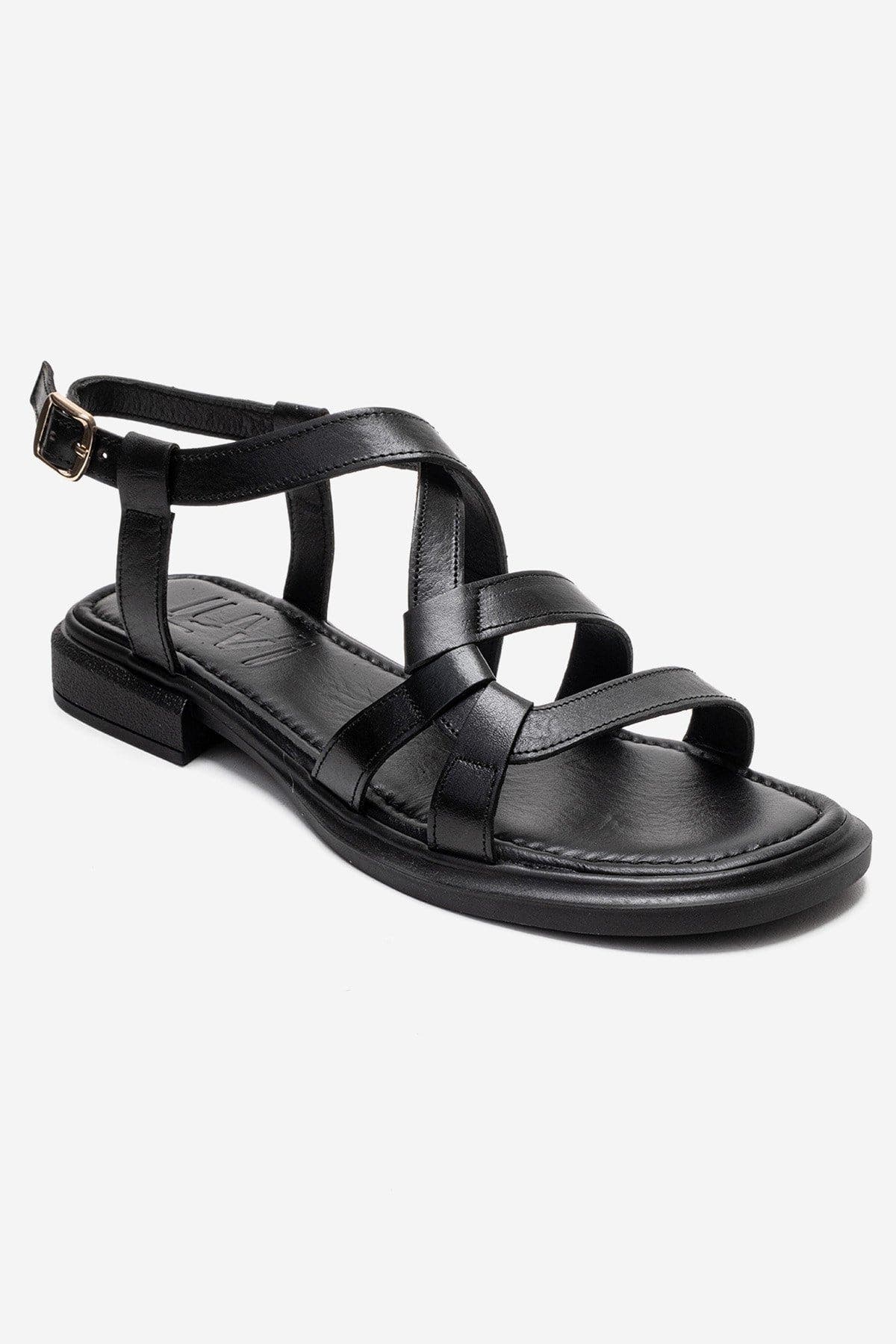 Forever & Always Shoes Laveda Leather Strap Sandal, Alternate, color, 