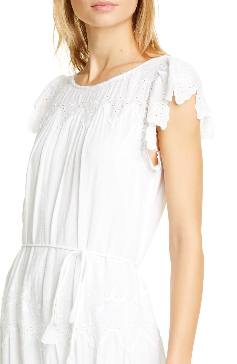La Vie Rebecca Taylor Embroidered Voile Dress, Alternate, color, 