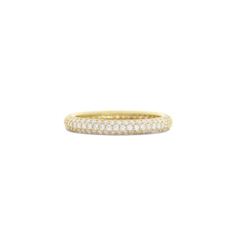 Triple Row CZ Band