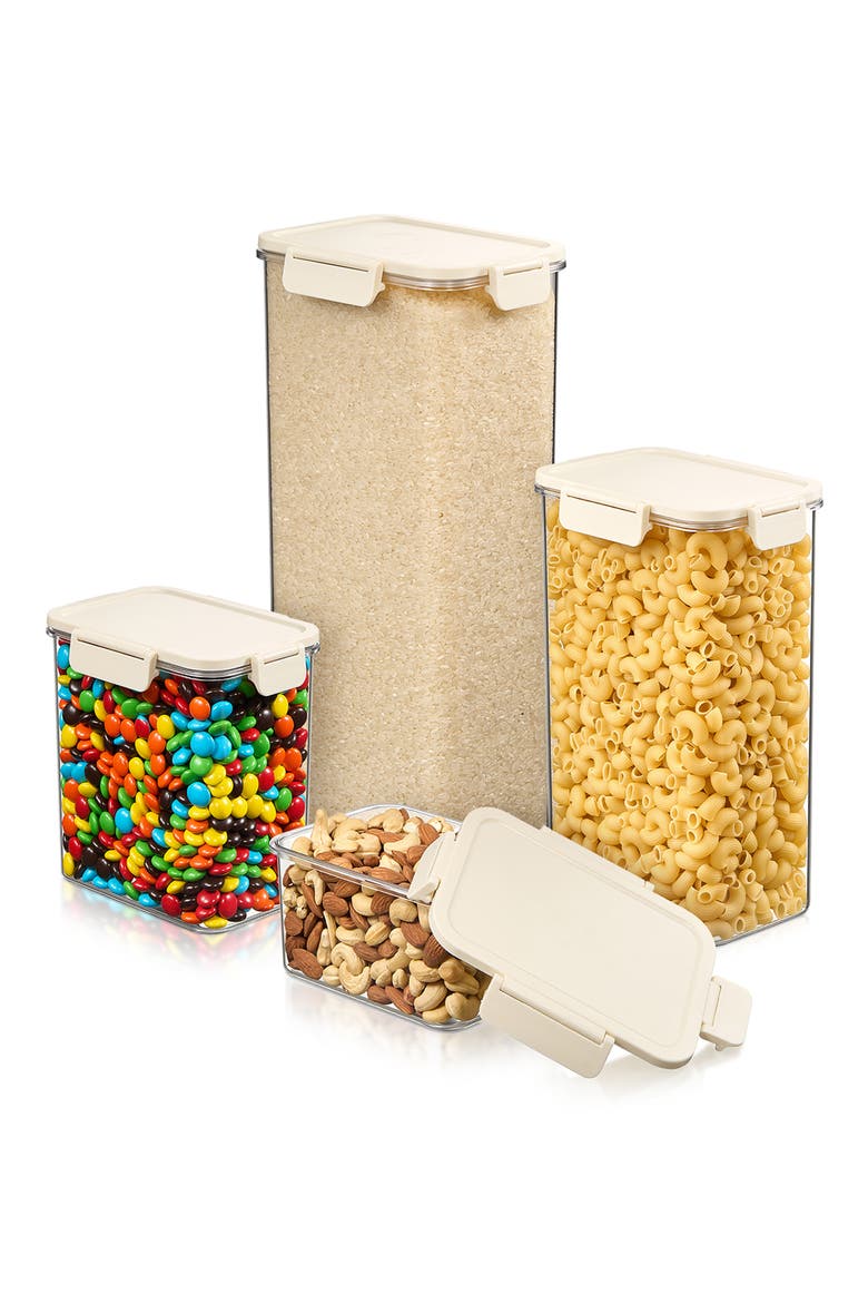 Airtight Food Storage Container Set, Alternate, color, NO COLOR