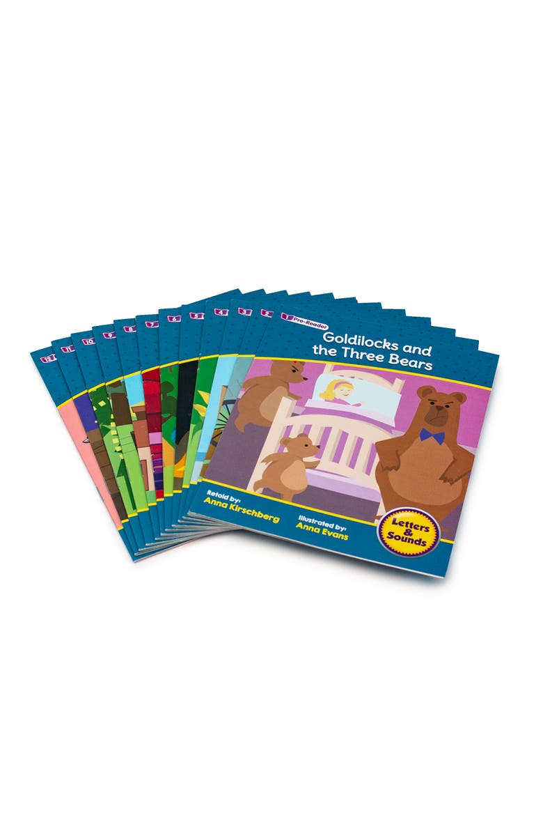 Letters & Sounds Phase 1 Set 2 Fiction Educational Learning Set, Alternate, color, Multicolored