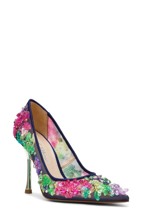 Netta Pointed Toe Pump (Women)