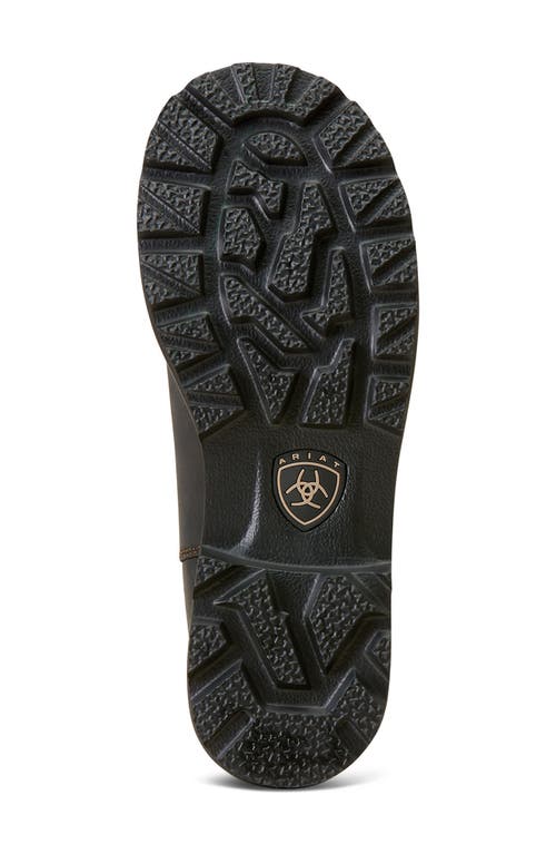 Ariat Lug Sole Chelsea Boot In Black Deertan