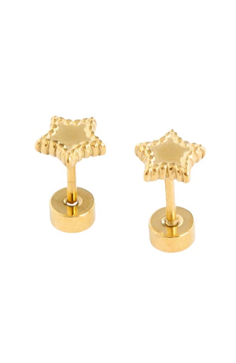 Beaded Star Earring
