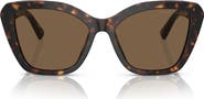 Ralph Lauren 55mm Isabel Gradient Butterfly Sunglasses